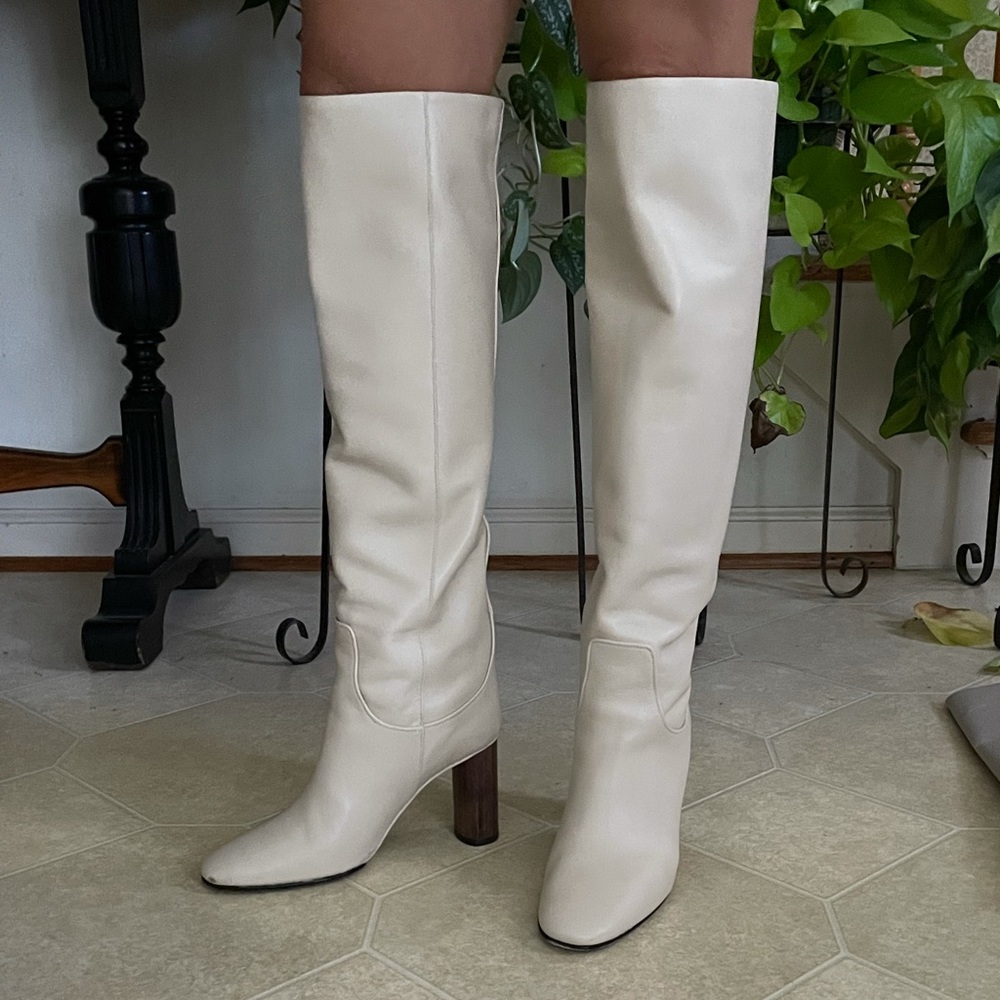 Limited edition leather boots